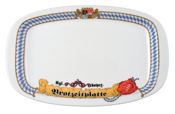 Brotzeitplatte Oval, Größe 29 cm, Orginal Seltmann Weiden.