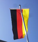 Bannerfahne Deutschland Größe 2 m x 0,90 m